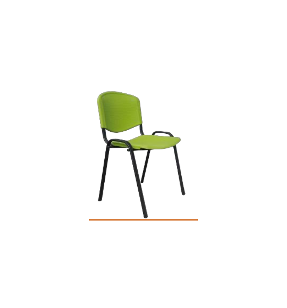 SILLA VISITA ISO, RESPALDO Y ASIENTO POLIPROPILENO